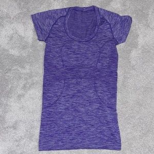 Lululemon Swiftly Tech Tee Purple Top